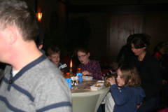 Kerstboominzameling en nieuwjaarsreceptie 2014